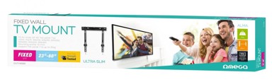 OMEGA Zidni nosač za TV OUTV400SF, 58,42 (23") - 152,4 cm (60")